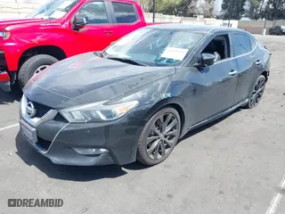 2017 Nissan Maxima SR with VIN 1N4AA6AP3HC453917, listed as a IAAI auction lot 41943615 with 114,048 mi miles. Bid and sale history available at carsss.com. Image 19.