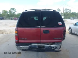 2001 Chevrolet Tahoe LS with VIN 1GNEC13T51J264911, listed as a IAAI auction lot 42263124 with 365,825 mi miles and . Bid and sale history available at DreamBid. Image 17.