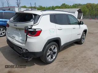 2021 Jeep Compass Limited with VIN 3C4NJDCB5MT588915, listed as a IAAI auction lot 42112656 with 70,543 mi miles and . Bid and sale history available at DreamBid. Image 4.