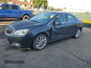 2014 Buick Verano with VIN 1G4PP5SK5E4236189, listed as a Copart auction lot 59744005 with 161,519 mi miles and Salvage title. Bid and sale history available at DreamBid. Image 1.