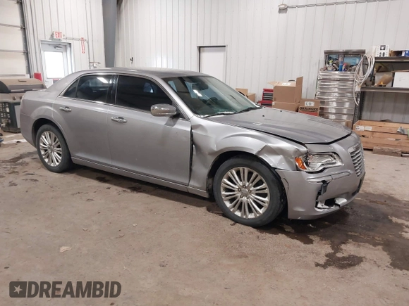 2013 Chrysler 300 with VIN 2C3CCAKT6DH645307, listed as a IAAI auction lot 41512163 with 154,225 mi miles. Bid and sale history available at carsss.com. Image 1.