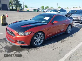 2015 Ford Mustang GT z VIN 1FA6P8CF3F5314764, wystawiony jako IAAI lot #42162531 z przebiegiem 73 080 mil mil oraz . Historia ofert i sprzedaży dostępna na DreamBid. Obrazek 2.