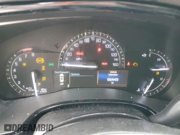 2019 Cadillac XT5 Luxury FWD with VIN 1GYKNCRS4KZ124331, listed as a Copart auction lot 44056455 with 66,449 mi miles and Salvage Title. Bid and sale history available at DreamBid. Image 9.