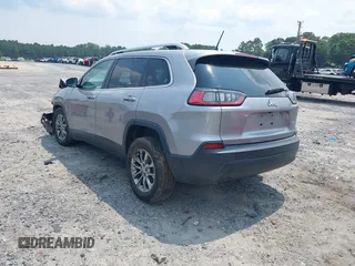 2019 Jeep Cherokee Latitude Plus with VIN 1C4PJLLB3KD184842, listed as a IAAI auction lot 42389142 with 123,324 mi miles and . Bid and sale history available at DreamBid. Image 3.