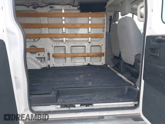 2015 Ford Transit Cargo with VIN 1FTNR1ZM7FKB03582, listed as a IAAI auction lot 41496652 with 205,663 mi miles and . Bid and sale history available at DreamBid. Image 8.