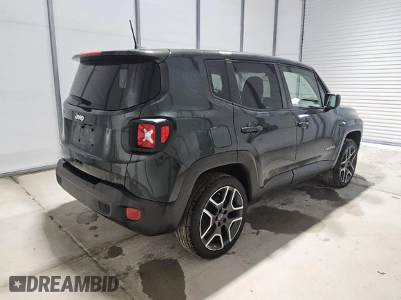 2021 Jeep Renegade Jeepster с VIN ZACNJDAB5MPM95674, выставлен на аукционе Copart как лот 57142895 с пробегом 93 696 миль миль и Чистый • Clean title. История ставок и продаж доступна на DreamBid. Изображение 3.