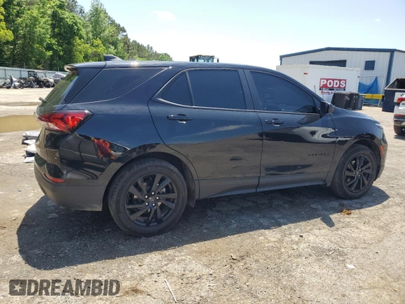 2024 Chevrolet Equinox LS z VIN 3GNAXHEG4RL204862, wystawiony jako Copart lot #53720645 z przebiegiem 27 136 mil mil oraz Szkoda całkowita • Salvage title. Historia ofert i sprzedaży dostępna na DreamBid. Obrazek 3.