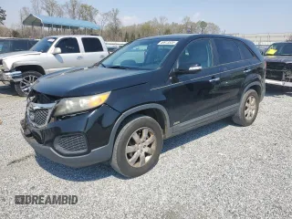 2011 Kia Sorento LX with VIN 5XYKTCA15BG082877, listed as a Copart auction lot 49913535 with 202,207 mi miles and Salvage title. Bid and sale history available at DreamBid. Image 1.