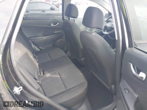 2022 Hyundai Kona SEL with VIN KM8K32AB8NU926993, listed as a IAAI auction lot 41705741 with 34,600 mi miles. Bid and sale history available at carsss.com. Image 8.