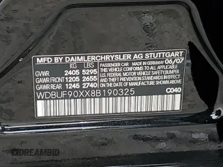 2008 Mercedes-Benz E 550 with VIN WDBUF90XX8B190325, listed as a Copart auction lot 71608824 with 96,962 mi miles and Clean Title. Bid and sale history available at carsss.com. Image 12.