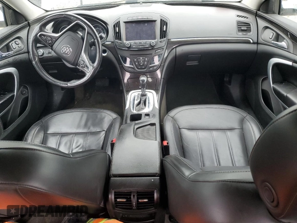 2016 Buick Regal Premium I with VIN 2G4GR5EX7G9175980, listed as a Copart auction lot 55817555 with 133,204 mi miles and Salvage title. Bid and sale history available at DreamBid. Image 8.