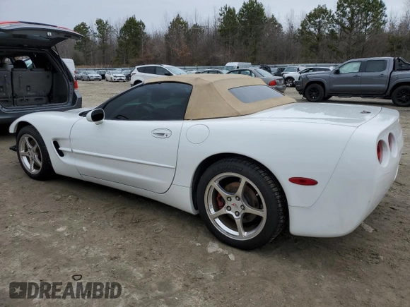 2004 Chevrolet Corvette with VIN 1G1YY32G845128740, listed as a Copart auction lot 43324795 with 63,686 mi miles and Salvage Title. Bid and sale history available at carsss.com. Image 2.
