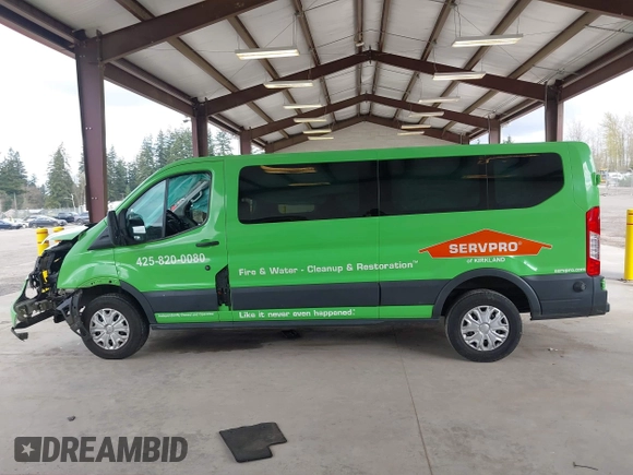 2016 Ford Transit Wagon XL with VIN 1FBZX2ZM5GKA76479, listed as a IAAI auction lot 41942281 with 38,970 mi miles. Bid and sale history available at carsss.com. Image 15.