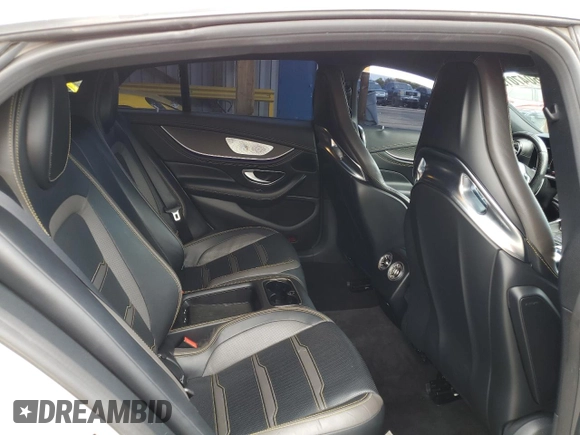 2021 Mercedes-Benz AMG GT 43 with VIN W1K7X5KB1MA040583, listed as a Copart auction lot 60470195 with 48,853 mi miles and Salvage title. Bid and sale history available at DreamBid. Image 10.