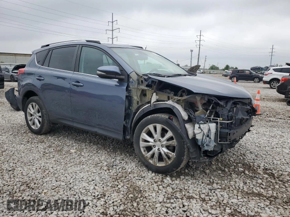 2014 Toyota RAV4 Limited with VIN 2T3DFREV9EW221527, listed as a Copart auction lot 61225505 with 104,286 mi miles and Salvage title. Bid and sale history available at DreamBid. Image 4.