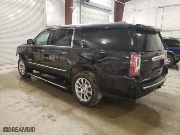 2015 GMC Yukon XL Denali with VIN 1GKS2JKJ7FR134057, listed as a Copart auction lot 49082435 with 190,991 mi miles and Salvage Title. Bid and sale history available at carsss.com. Image 2.