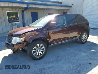 2010 Ford Edge SEL with VIN 2FMDK3JC2ABA97011, listed as a Copart auction lot 48891005 with 96,985 mi miles and Salvage Title. Bid and sale history available at carsss.com. Image 1.
