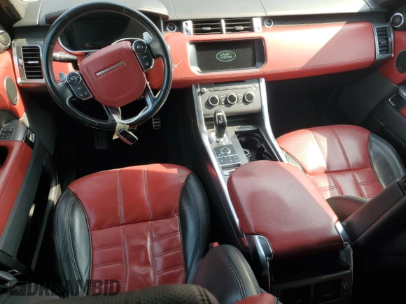 2017 Land Rover Range Rover Sport HSE Dynamic with VIN SALWV2FV1HA678202, listed as a Copart auction lot 59913095 with 133,877 mi miles and Clean title. Bid and sale history available at DreamBid. Image 8.