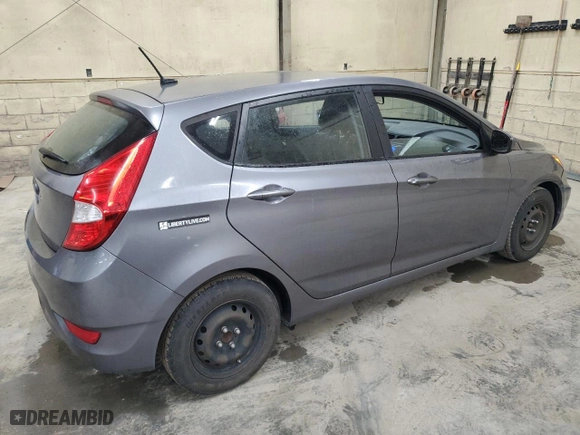 2014 Hyundai Accent GS with VIN KMHCT5AE1EU165773, listed as a Copart auction lot 47288035 with 148,526 mi miles and Salvage Title. Bid and sale history available at carsss.com. Image 3.