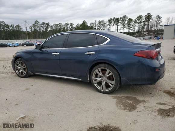 2015 Infiniti Q70L with VIN JN1BY1PP1FM602131, listed as a Copart auction lot 45463145 with 130,320 mi miles and Salvage Title. Bid and sale history available at carsss.com. Image 2.