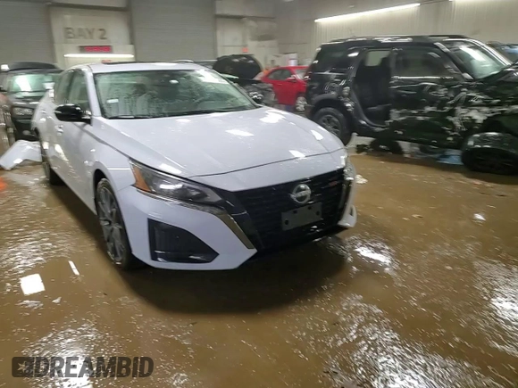 2024 Nissan Altima SR with VIN 1N4BL4CV8RN411702, listed as a Copart auction lot 50154555 with 8,680 mi miles and Salvage Title. Bid and sale history available at carsss.com. Image 14.