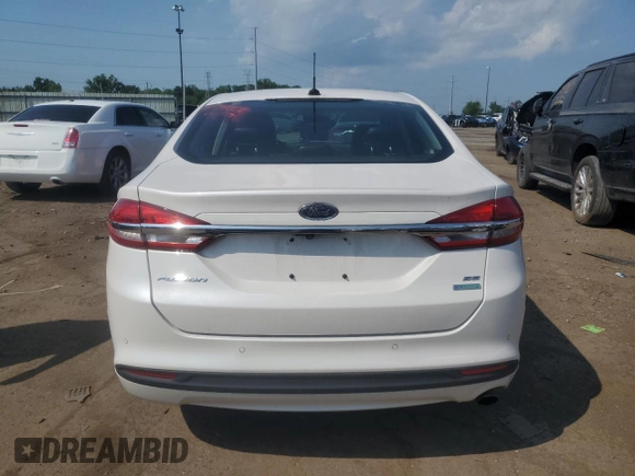 2017 Ford Fusion SE with VIN 3FA6P0HDXHR405734, listed as a Copart auction lot 62506735 with 97,585 mi miles and Clean title. Bid and sale history available at DreamBid. Image 6.