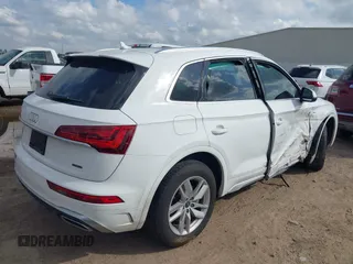2022 Audi Q5 S line Premium with VIN WA1GAAFY8N2017164, listed as a IAAI auction lot 41455881 with 64,092 mi miles. Bid and sale history available at carsss.com. Image 4.