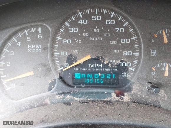 2002 Chevrolet Tahoe LT with VIN 1GNEK13Z02J193738, listed as a IAAI auction lot 42083245 with 189,156 mi miles. Bid and sale history available at carsss.com. Image 7.