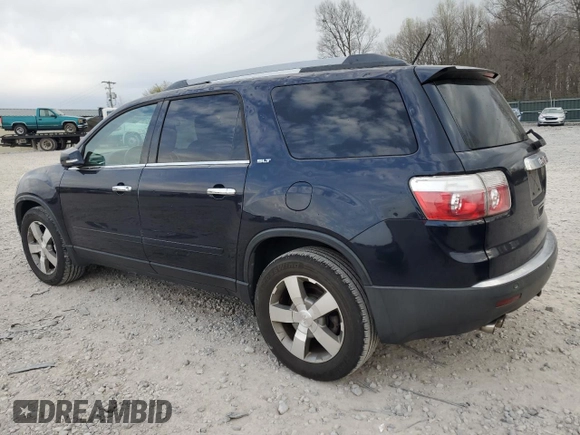 2011 GMC Acadia SLT2 with VIN 1GKKVSED9BJ194899, listed as a Copart auction lot 50625675 with 170,313 mi miles and Salvage Title. Bid and sale history available at carsss.com. Image 2.