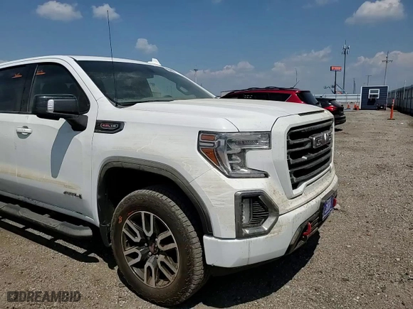 2022 GMC Sierra 1500 Limited AT4 with VIN 3GTP9EEL2NG117313, listed as a Copart auction lot 62443944 with 0 mi miles and Salvage Title. Bid and sale history available at carsss.com. Image 10.