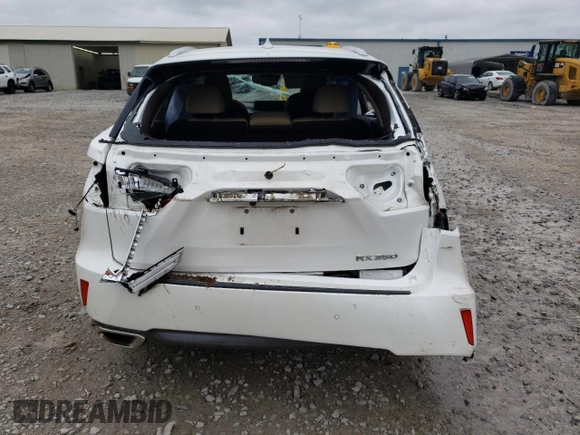 2017 Lexus RX with VIN JTJBZMCA6H2025623, listed as a Copart auction lot 51483695 with 73,646 mi miles and Salvage Title. Bid and sale history available at carsss.com. Image 6.