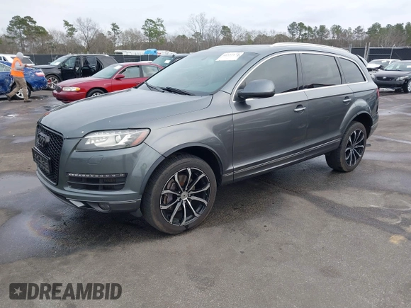 2013 Audi Q7 3.0L TDI Premium Plus with VIN WA1LMAFE0DD011857, listed as a IAAI auction lot 41537175 with 118,604 mi miles. Bid and sale history available at carsss.com. Image 17.
