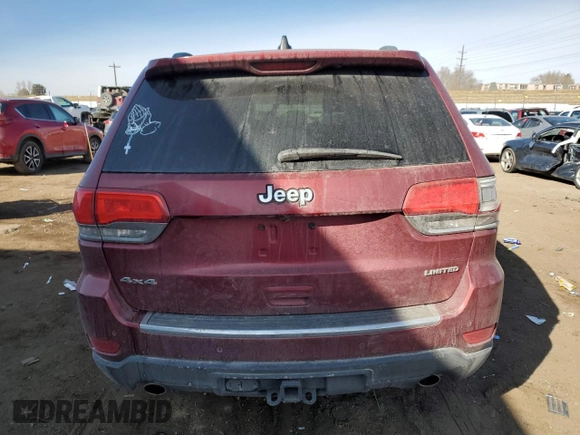 2014 Jeep Grand Cherokee Limited with VIN 1C4RJFBG1EC128996, listed as a Copart auction lot 46036785 with 123,884 mi miles and Salvage Title. Bid and sale history available at carsss.com. Image 6.