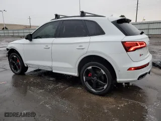 2019 Audi SQ5 Prestige with VIN WA1C4AFY5K2070969, listed as a Copart auction lot 48003065 with 51,499 mi miles and Salvage Title. Bid and sale history available at carsss.com. Image 2.