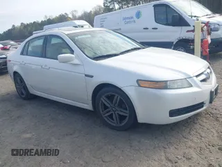 2005 Acura TL with VIN 19UUA66265A068218, listed as a IAAI auction lot 41903853 with 187,846 mi miles. Bid and sale history available at carsss.com. Image 1.