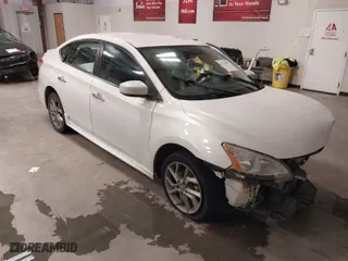 2013 Nissan Sentra SV with VIN 3N1AB7AP7DL768721, listed as a IAAI auction lot 41562037 with 97,202 mi miles. Bid and sale history available at carsss.com. Image 1.