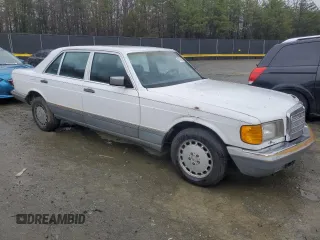 1986 Mercedes-Benz 560 with VIN WDBCA39DXGA247336, listed as a Copart auction lot 49280205 with 161,054 mi miles and Clean Title. Bid and sale history available at DreamBid. Image 4.