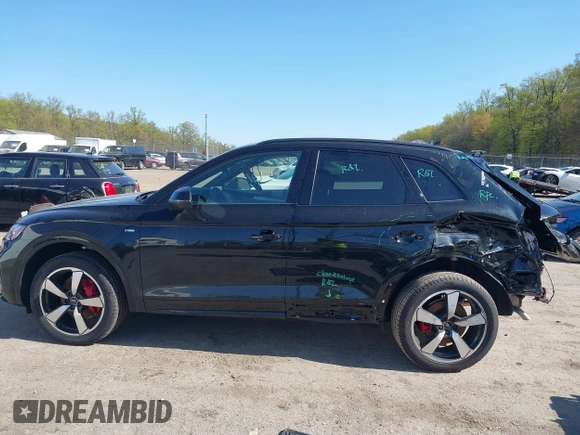 2024 Audi Q5 S line Prestige with VIN WA1FAAFY5R2134976, listed as a IAAI auction lot 42058820 with 3,773 mi miles and . Bid and sale history available at DreamBid. Image 15.