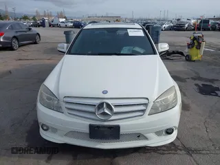 2009 Mercedes-Benz C-Class 3.0L Sport with VIN WDDGF54X49R061724, listed as a IAAI auction lot 41600801 with 91,637 mi miles. Bid and sale history available at carsss.com. Image 12.