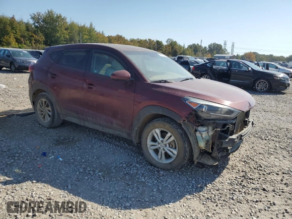 2016 Hyundai Tucson SE z VIN KM8J23A46GU136701, wystawiony jako Copart lot #76673144 z przebiegiem 80 257 mil mil oraz Szkoda całkowita • Salvage title. Historia ofert i sprzedaży dostępna na DreamBid. Obrazek 4.