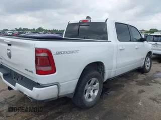 2023 Ram 1500 Big Horn with VIN 1C6SRFFT4PN532343, listed as a IAAI auction lot 42111051 with 15,079 mi miles and . Bid and sale history available at DreamBid. Image 4.