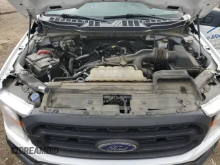 2022 Ford F-150 XL with VIN 1FTEX1CP0NKD24934, listed as a Copart auction lot 47757995 with 112,572 mi miles and Salvage title. Bid and sale history available at DreamBid. Image 11.