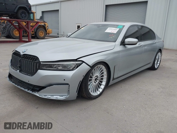 2020 BMW 7 Series 750i xDrive with VIN WBA7U2C04LBM61931, listed as a IAAI auction lot 41835563 with 42,811 mi miles. Bid and sale history available at carsss.com. Image 19.
