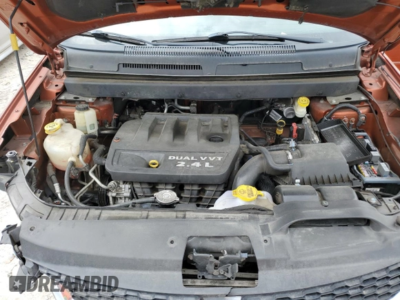 2014 Dodge Journey American Value with VIN 3C4PDCAB8ET133197, listed as a Copart auction lot 51381145 with 191,269 mi miles and Salvage title. Bid and sale history available at DreamBid. Image 12.