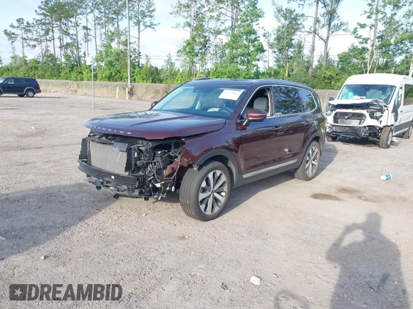 2022 Kia Telluride EX z VIN 5XYP34HCXNG263769, wystawiony jako IAAI lot #42273847 z przebiegiem 20 557 mil mil oraz . Historia ofert i sprzedaży dostępna na DreamBid. Obrazek 18.