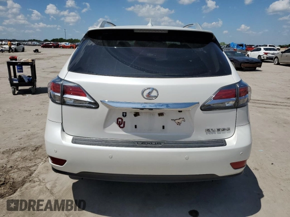 2015 Lexus RX 350 with VIN 2T2ZK1BA0FC197968, listed as a Copart auction lot 53550905 with 90,433 mi miles and Salvage Title. Bid and sale history available at carsss.com. Image 6.