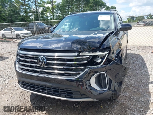 2024 Volkswagen Atlas SE with VIN 1V2WR2CA2RC531551, listed as a IAAI auction lot 42733108 with 34,551 mi miles and . Bid and sale history available at DreamBid. Image 6.