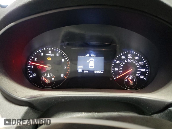 2019 Kia Sorento LX with VIN 5XYPGDA52KG442741, listed as a Copart auction lot 52457625 with 184,067 mi miles and Clean Title. Bid and sale history available at DreamBid. Image 9.