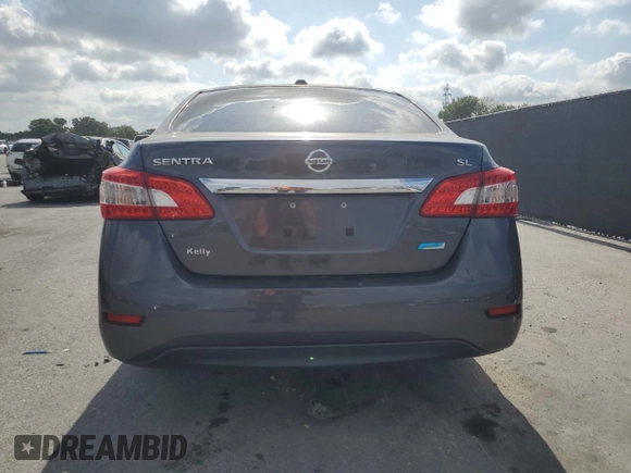 2014 Nissan Sentra SV with VIN 3N1AB7AP5EY286480, listed as a Copart auction lot 55511445 with 124,941 mi miles and Salvage Title. Bid and sale history available at DreamBid. Image 6.