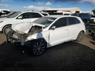 2018 Hyundai Elantra GT with VIN KMHH35LE9JU012703, listed as a Copart auction lot 78302254 with 0 mi miles and Salvage Title. Bid and sale history available at carsss.com. Image 1.
